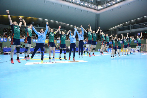 プレーオフ女子優勝 北國銀行(5年連続6回目の優勝!)